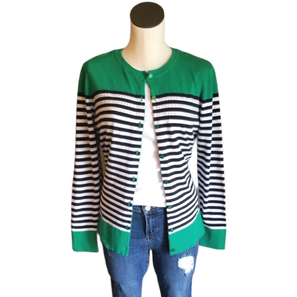 Christopher & Banks striped cardigan